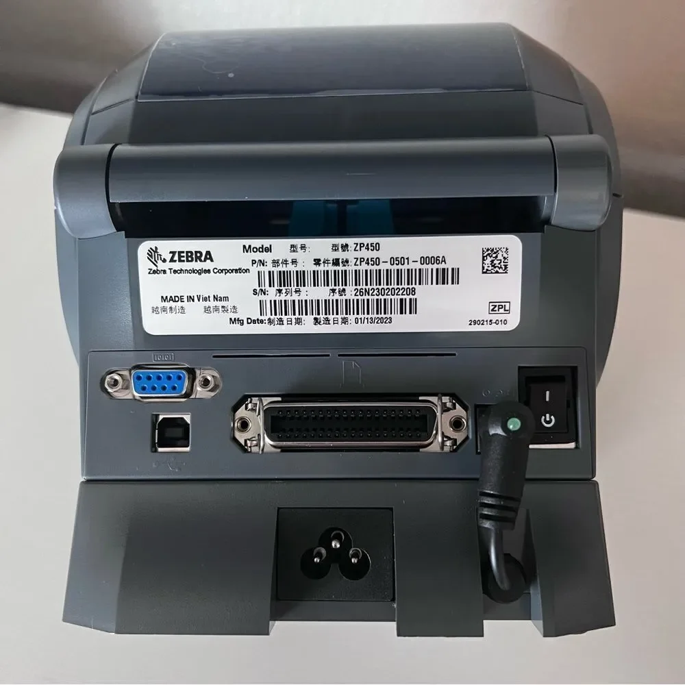 Zebra ZP 450 CTP Thermal Label Printer - Picture 14 of 15